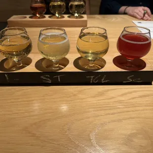 Cider flight