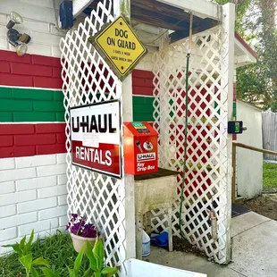 They do U-Haul Rentals too diversification is the key to success in rural America...