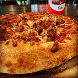 Monday you could fall apart  Sausage and Garlic Pie from #pomonapizzaco