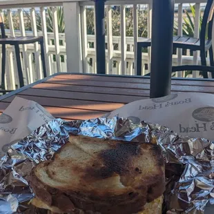 Belly Buster Breakfast Sandwich