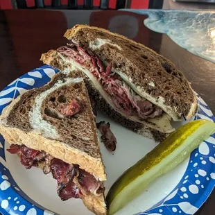 Hot Pastrami Sandwich