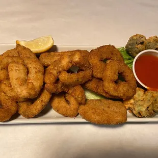 Fried calamari