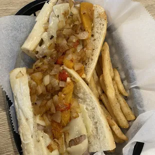 Grilled Italian Sausage Sandwich