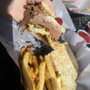 Hand Carved Roast Beef Panini Special