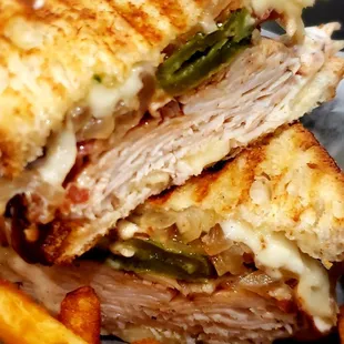BBQ Ranch Turkey Panini!