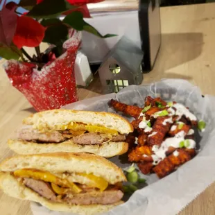 sandwiches, food