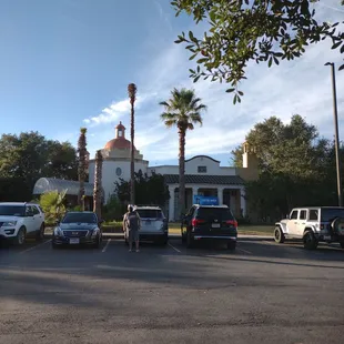 Street view of restaurant
