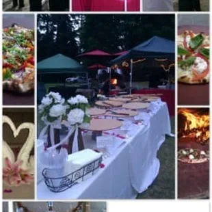 We specialize in weddings and rehearsal dinners!