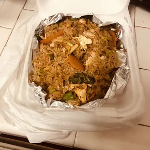 Chicken fried rice