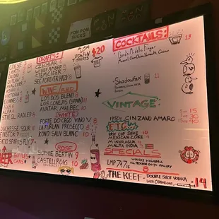 Menu Board