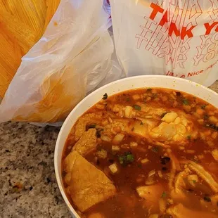 Tamales, menudo