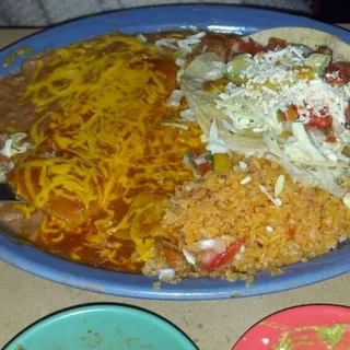 Shredded Beef Enchilada