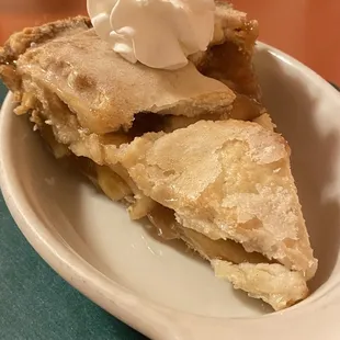 Homemade apple pie