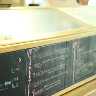 Signature from Mabel's Deli!