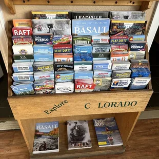 Area promotional materials.