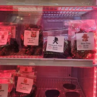 Love the names to these chocolates