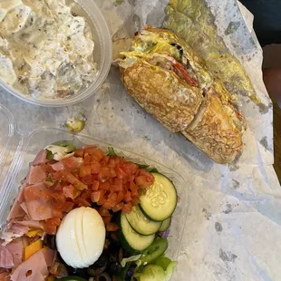 All the food