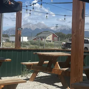 View from back patio