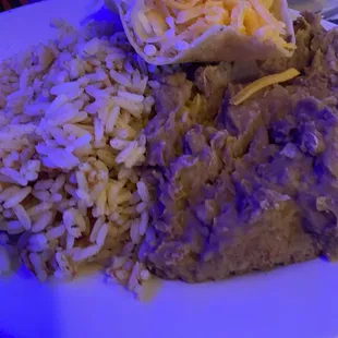 Sides are to the fajita