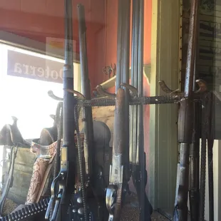 We have some original 1880&apos;s guns.
