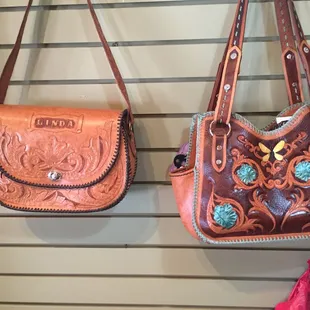 Purses made to order.