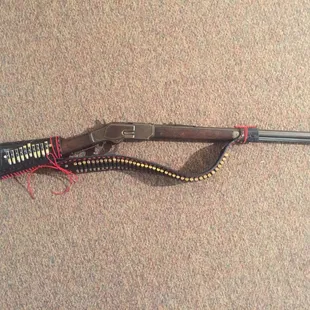Ammo Butt Pad &amp; Sling for 1873 Winchester going to Arkansas