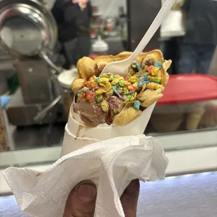 Bubble waffle