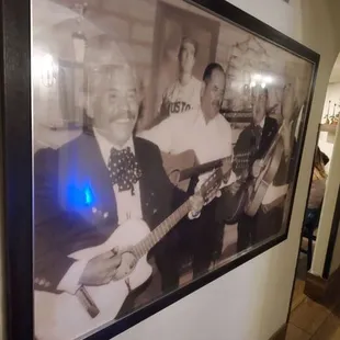 Some of the photos used as decor throughout the rooms. All black and white photos,  very nostalgic.