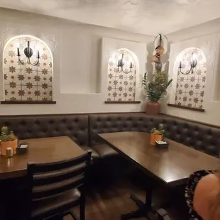 This is the new remodeled look. Very nice, sleek, fresh and modern.