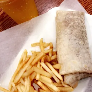 Kid's Mini Bean and Cheese Burrito