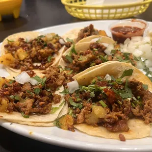 a plate of food