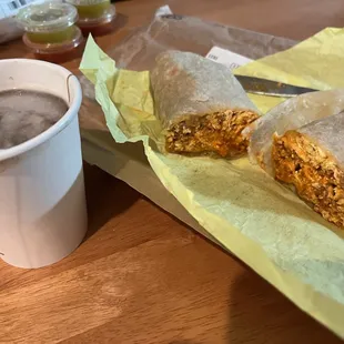 #26 Bkfst Burrito.  This one I subbed out potatoes for beans. All good.