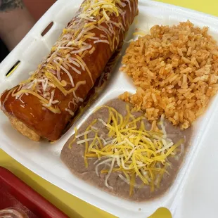 Beef Chimichanga