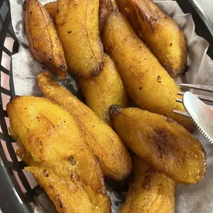 Small Fried Sweet Plantains