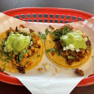 Chicken and al pastor