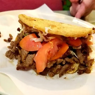 Steak gordita