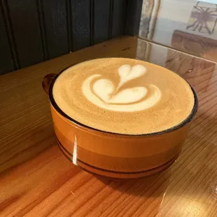 Cappuccino with whole milk