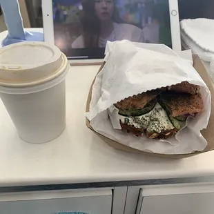 Must go!!! Best coffee  in NEW ORLEANS and don't forget eat a bagel  . Make you roll eye back you head. Thank me later