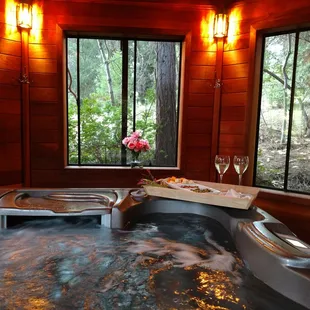 Outside Hot Tub Room