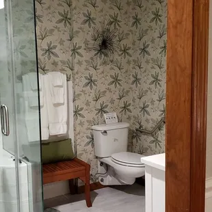 Bathroom in garden room