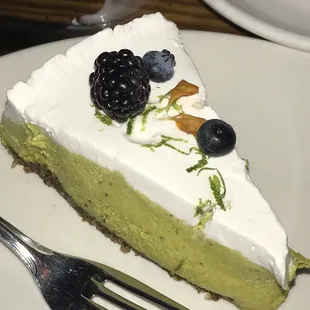 Vegan Avocado Key Lime Pie