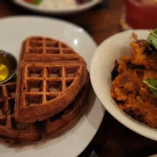 Waffle and sweet hash