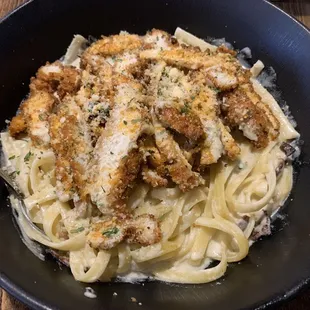 Angry Chicken Alfredo