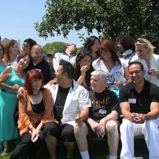 Fun in the picnic area! Book our picnic space for your party or reunion!