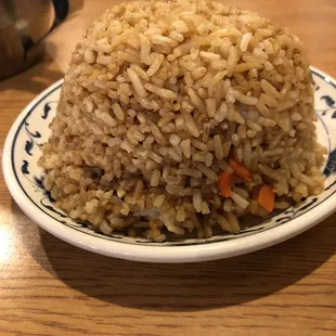 Fried rice tower