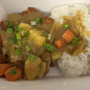 Chicken katsu curry