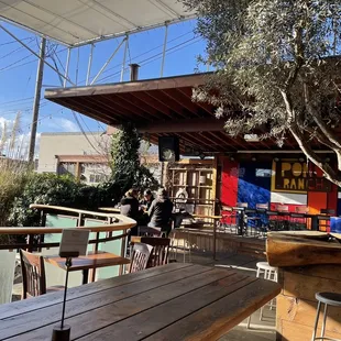 Another view of the covered patio in NE corner