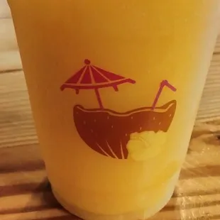Mango frozen drink