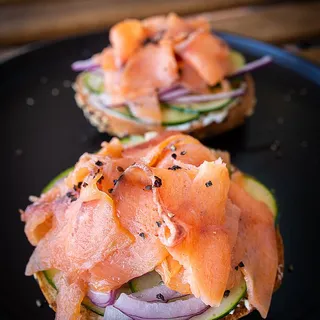 Smoked Salmon Bagel