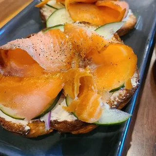 Smoked Salmon Avocado Toast